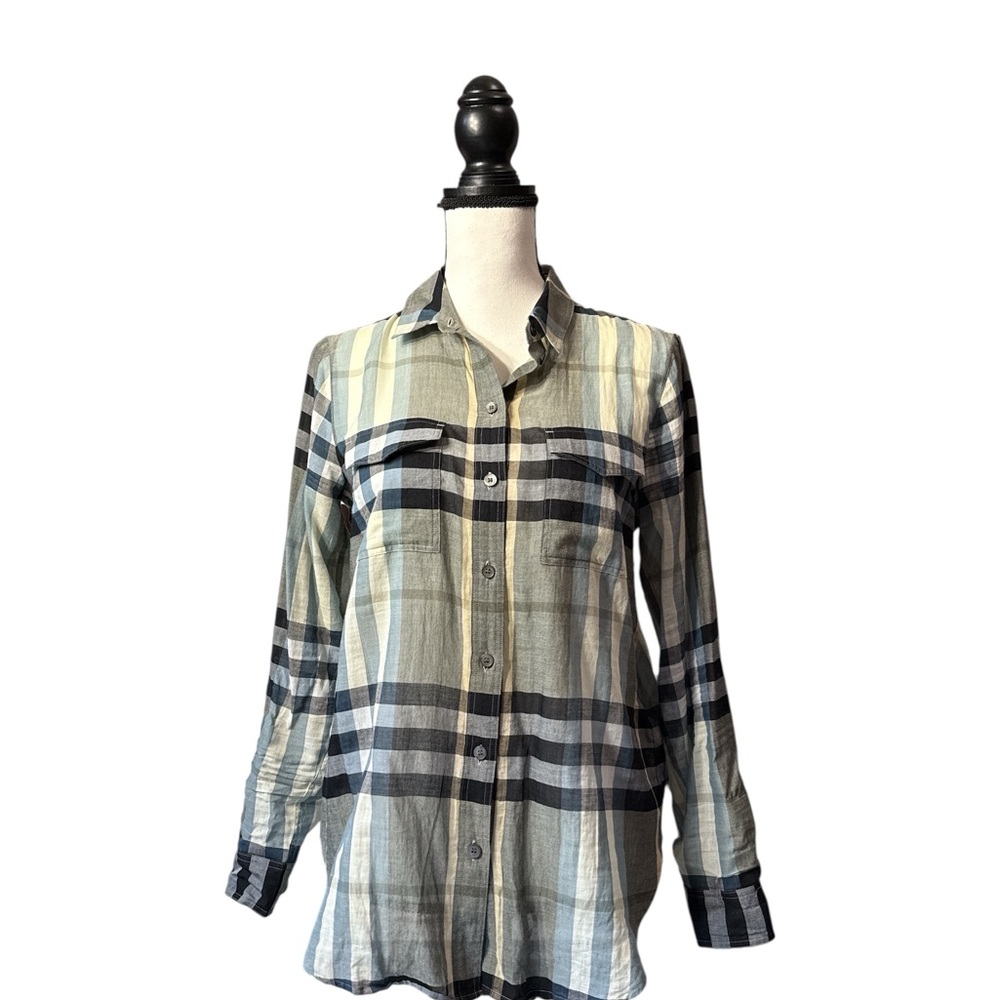 Burberry Multicolor Plaid Shirt